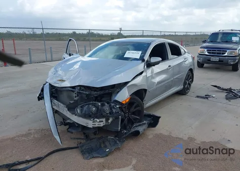 2019 Honda Civic Sport from USA, damaged, VIN 2HGFC2F85KH504408